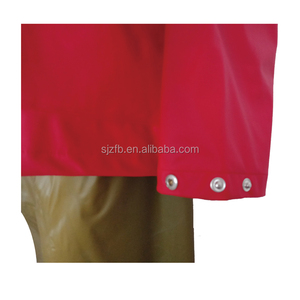Chubasquero <span class=keywords><strong>rojo</strong></span> de moda <span class=keywords><strong>impermeable</strong></span> y a prueba de viento - Product Image 4
