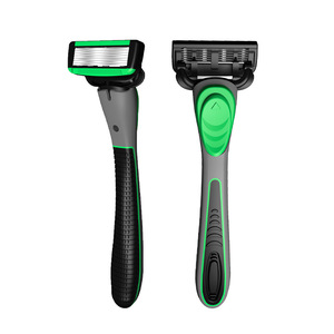 Rasoir manuel Max X7 Series à 7 lames avec tête remplaçable et poignée antidérapante pour hommes - Product Image 2