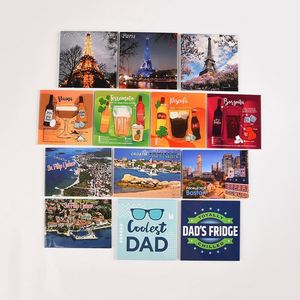 Imán de nevera cuadrado de hojalata con impresión CMYK y diseño personalizado - Product Image 1