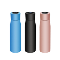 Bouteilles personnalisées Termos Botella Thermal Bouteille d'eau intelligente en acier sans Bpa Tasses thermos Flacon pour eau potable Bouteille d'eau intelligente