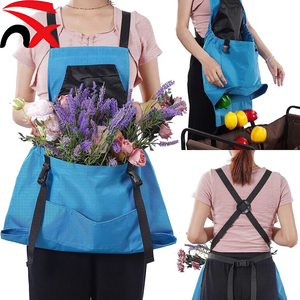Tablier de récolte personnalisé avec logo, en tissu Oxford, avec poches, pochette de récolte, tablier imperméable <span class=keywords><strong>pour</strong></span> jardiniers - Product Image 5