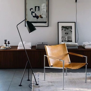 Hiện đại tối giản Thiết kế sáng tạo chân máy sắt đứng sàn đèn phòng ngủ nghiên cứu phòng khách sofa bên cạnh ánh sáng - Product Image 2