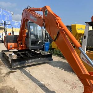 Excavadora Usada Hitachi ZX60 de 5 Toneladas, Hitachi 60 de 6 Toneladas, Htachi 30, Hitachi 55, Excavadora Hidráulica de Segunda Mano con Instalación de Pulgar - Product Image 2