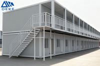 Maison conteneur préfabriquée portable OEM ODM de 20 pieds en kit pour usage résidentiel ou bureautique