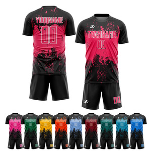 Camisetas de Fútbol Sublimadas Personalizadas con Gráficos de Equipos Audaces, Impresión de Logotipos Nítidos y Opciones de Texto Personalizadas - Product Image 1