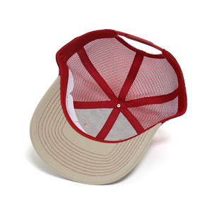 Sombreros de camionero Richardson con ala precurvada de alta calidad, gorra de campo estructurada personalizada de 6 paneles con parche tejido - Product Image 5