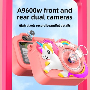 Fotocamera per Bambini 1080P HD, Design Antiurto con Schermo da 2.0", Materiale ABS, Regalo di Compleanno, Stile Cartone Animato - Product Image 2