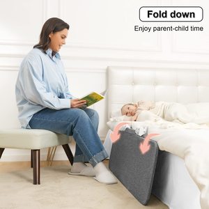 Hàng Rào Cũi Trẻ Em Mới Gấp Gọn Tiện Dụng Chất Lượng Cao Hàng Rào Giường Cũi An Toàn Cho Trẻ Em Bảo Vệ Trẻ Em Cho Trẻ Mới Biết Đi - Product Image 2