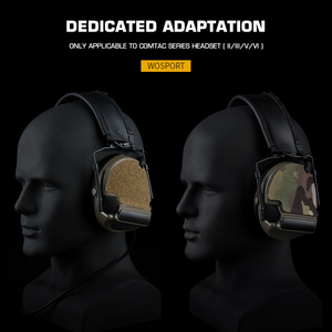 Wosport ชุดหูฟังลายพราง i/<span class=keywords><strong>iii</strong></span>/v/vi comtac Series อุปกรณ์เสริมสำหรับชุดหูฟัง - Product Image 3