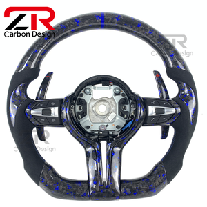 Volant sport en carbone forgé LED RPM pour F20 F30 E90 F21 F22 E46 F82 F90 E90 E60 E92 - Product Image 1