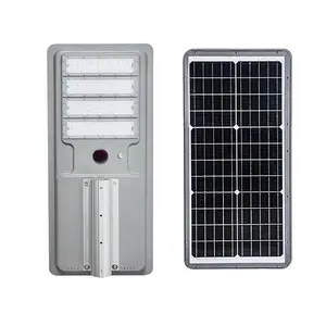 All In One Aluminum Waterproof IP66 Integrated Solar LED Street Light 100W 150W 200W 250W Road Lighting Luminaries for Outdoor