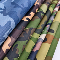 Tissu imprimé camouflage numérique Oxford en polyester 100% tissé avec revêtement en PVC antistatique et imperméable pour hommes