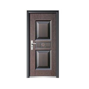 Porte de sécurité Sofia gris foncé anti-effraction à ouverture manuelle complète pour entrée de maison - Product Image 5