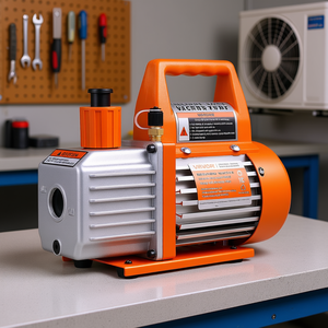 Pompe à vide rotative à une seule étape Vevor 4 CFM 1/3 HP pour systèmes CVC - Product Image 2