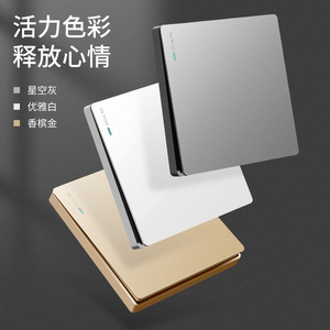 Ultra Thin Wall Mounted Switch <b>Socket</b> Panel 86 Type 3 Outlets 16A <b>With</b> <b>Usb</b> Port Elegant White Standard Grounding 220V - Product Image 1