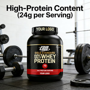 OEM/ODM Whey <span class=keywords><strong>Protein</strong></span> Tozu Antrenman Sonrası Whey <span class=keywords><strong>Protein</strong></span> İzolatı Yapay Aromalar İçermez 24g Altın Standart %100 Whey <span class=keywords><strong>Protein</strong></span> Tozu - Product Image 3