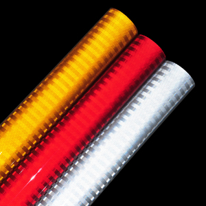 لفة فينيل عاكسة من الدرجة الماسية، ورق عاكس للافتات الطرق، فيلم عاكس منشوري - Product Image 2