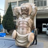Statue gonflable géante du dieu grec Atlas, taille personnalisée, pour événements festifs