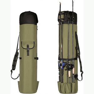 Échantillon gratuit : Sac de transport pour cannes à pêche - Housse à double bandoulière, tissu Oxford 600D, sac de rangement multifonction grande capacité et étanche - Product Image 1