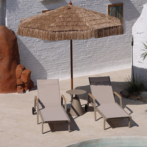 Chaises longues d'extérieur en <span class=keywords><strong>aluminium</strong></span>, minimalistes, <span class=keywords><strong>haut</strong></span> <span class=keywords><strong>de</strong></span> <span class=keywords><strong>gamme</strong></span>, personnalisées, imperméables et résistantes au <span class=keywords><strong>soleil</strong></span>, vente en gros - Product Image 3