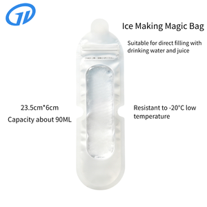 Bolsas para Hacer Hielo de 23.5*6cm, Herméticas, con Cierre, Aptas para Alimentos, Se Pueden Llenar Directamente con <span class=keywords><strong>Agua</strong></span> Potable, para Uso Doméstico y al Aire Libre - Product Image 1