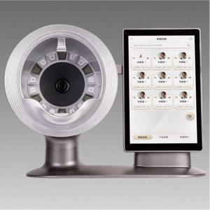 Analyseur de peau et de cheveux portable <span class=keywords><strong>BOWKET</strong></span> AI 2-en-1 pour analyse du visage et de la tête à usage commercial, compatible UE/US, écran 15,6 pouces, stockage 64 Go - Product Image 1