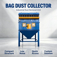 Système de filtration à sacs industriel Pulse Baghouse pour l'élimination des poussières des fours de cuisson des usines de transformation du thé