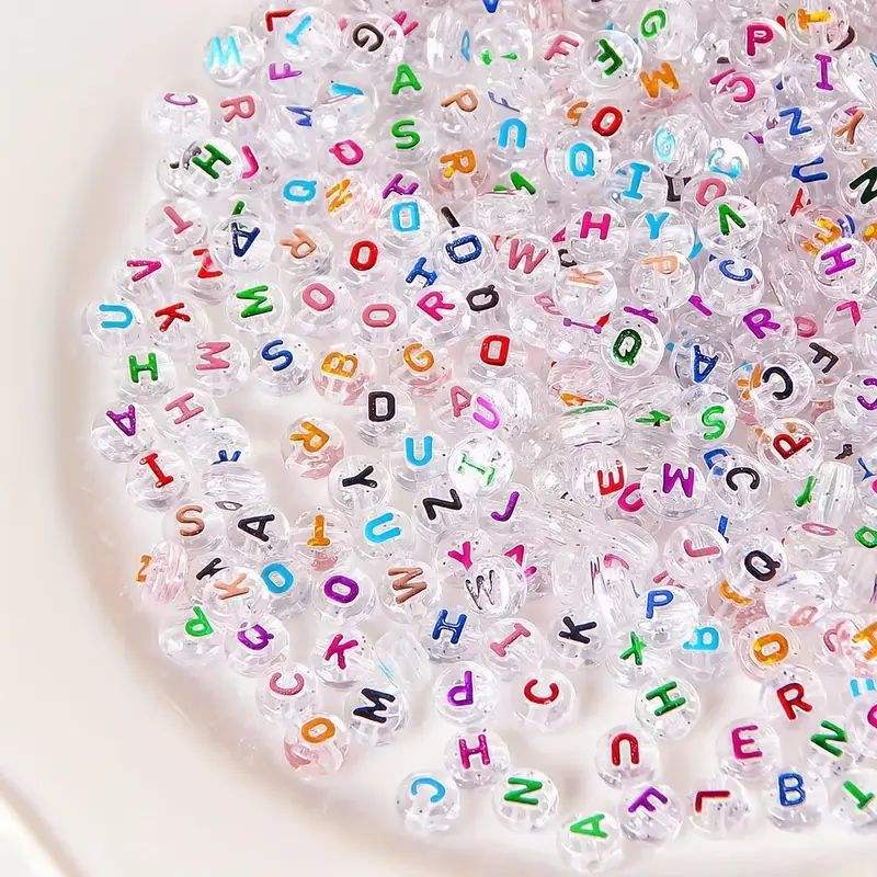 Paquet de 100 pièces de lettres en poudre