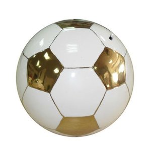 กล่องเงินฟุตบอลเซรามิก, E/P ทอง - Product Image 1