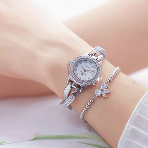 Nouvelle montre pour femmes 2024 Montre de luxe avec faux diamants Bracelet de mode - Product Image 2