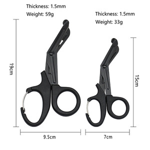 Khẩn cấp viện trợ đầu tiên băng kéo chiến thuật cứu hộ kéo thép không gỉ y tế khẩn cấp - Product Image 2