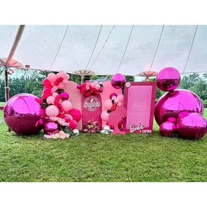 Inflatable Double Layer PVC Heart Shaped Mirror <b>Balloon</b> <b>Customized</b> Color Festival Event Decor Party Wedding Decoration Customize - Product Image 4