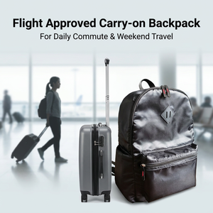 Minimalist Japanese Style Plain Large Capacity <strong>Waterproof</strong> Satin Fashionable Stylish <strong>Women</strong> Men University Simple Casual <strong>Backpack</strong> - Product Image 2