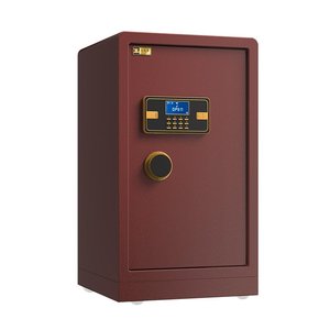 Office Home Big Shelf Steel Digital Electronic <b>Lock</b> Black Safe <b>Box</b> - Product Image 1