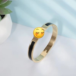Bracciale con Lettera H, Larghezza 8mm, Spessore 2.5, Versione Alta, Bracciale con Lettera Stretta - Product Image 3