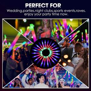 Palos de Espuma Luminosos al por Mayor, Palos LED que Brillan en la Oscuridad, Artículos de Fiesta para Bodas, Fiestas Rave, Conciertos, Campamentos - Product Image 2