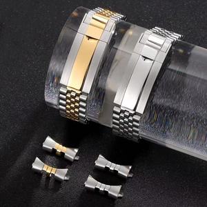 <span class=keywords><strong>Bracelet</strong></span> de <span class=keywords><strong>montre</strong></span> en acier inoxydable de haute qualité, droit ou courbé, remplaçable, pour <span class=keywords><strong>montre</strong></span> <span class=keywords><strong>DW</strong></span> Seikoo Submarine Oyster 20 21 mm - Product Image 4