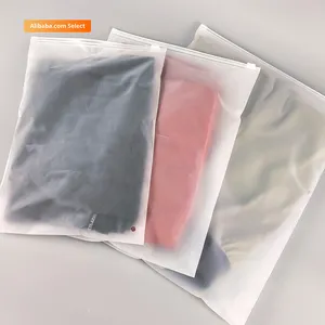Bolsa con cremallera de PVC transparente de plástico reciclable pequeña personalizada para joyería cosmética anillo de embalaje bolsa ziplock