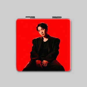 กระจกแต่งหน้าพกพาพับได้ทรงสี่เหลี่ยมสองด้านสำหรับทัวร์การแสดงบนเวที - Product Image 3