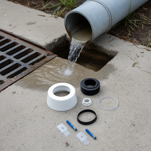Kit de accesorios D 40 para cajas externas, componentes de conexiones de drenaje de 40 mm de diámetro - Product Image 3