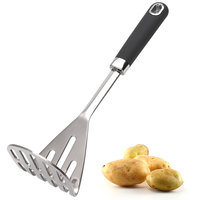Triturador y Espremedor de Patatas de Acero Inoxidable, Antiadherente, para Alimentos
