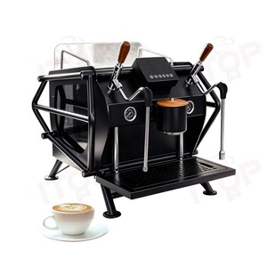 Machine à café expresso semi-automatique professionnelle ITOP 9 bars à pompe rotative, groupe unique, prix de gros usine - Product Image 3