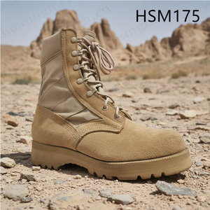 Bottes tactiques de randonnée et de trekking LXG, couleur sable, taille haute, modèle Classic Lite <span class=keywords><strong>Belleville</strong></span> HSM175 - Product Image 2