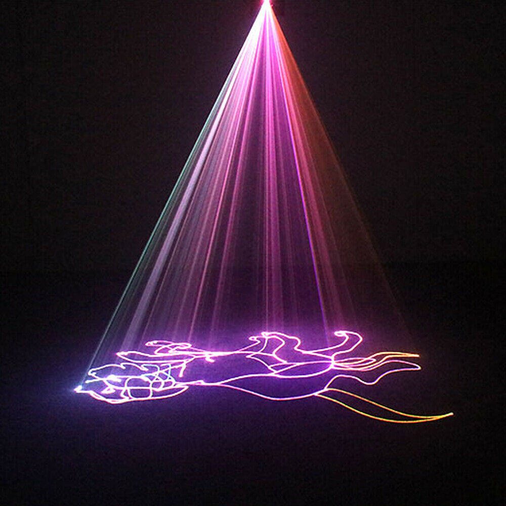 Programmable Laser Light Show Projector - RGB Diode DMX