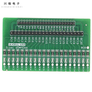 แผงทดสอบเซลล์แบตเตอรี่ Xingkai dianzi ตัวบ่งชี้ LED แรงดันไฟฟ้า Li-ion 3-20S สำหรับการทดสอบก้อนแบตเตอรี่ - Product Image 3
