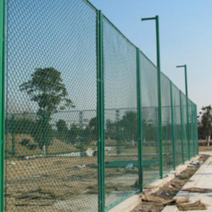 Stainless Wire Square Hole Chain Link Galvanized Welded Fence Silver/Green Yuking Model 02 - Product Image 4