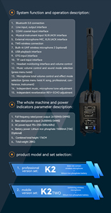 Professionale attivo 6x3 pollici professionale colonna Array altoparlante Wireless Pa sistema audio - Product Image 6