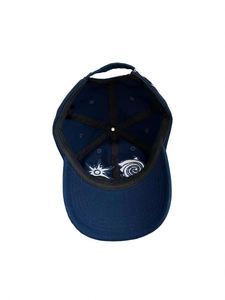 Gorra de Béisbol de Mezclilla Azul Marino de 6 Paneles, Estilo Retro Vintage Personalizado, Bordado en Tela, Hebilla Metálica Ajustable, Unisex - Product Image 6