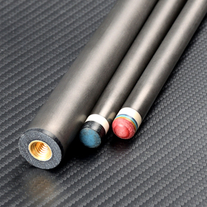 Venta al por mayor OEM de fábrica: Eje de taco de billar de fibra de carbono, punta de 9.5mm, 57 pulgadas, baja deflexión T700 para competición - Product Image 2