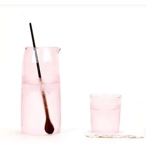 Pichet à eau en verre personnalisé en gros <span class=keywords><strong>Carafe</strong></span> en verre pour jus de citron eau <span class=keywords><strong>thé</strong></span> <span class=keywords><strong>glacé</strong></span> Pichet en verre - Product Image 1